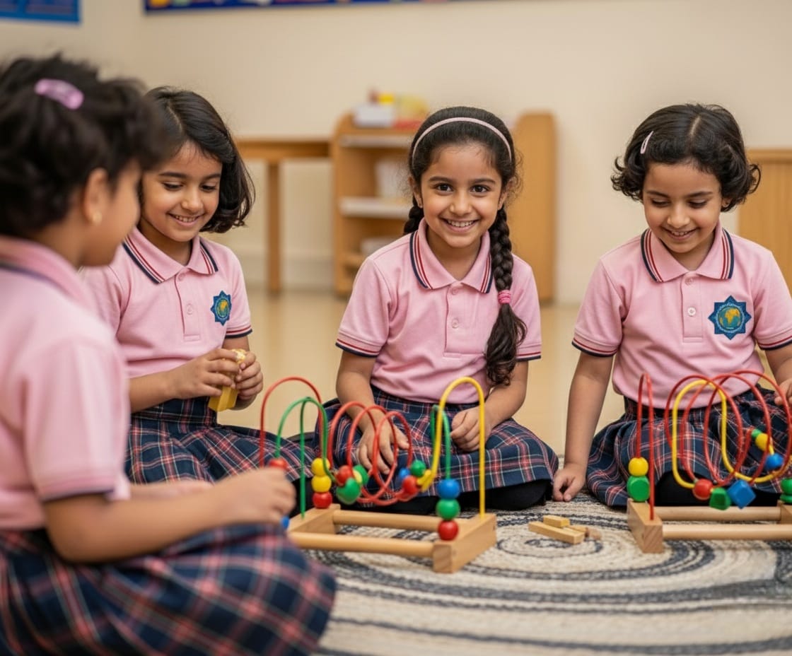 Al Rowad International School North Riyadh modern campus exterior